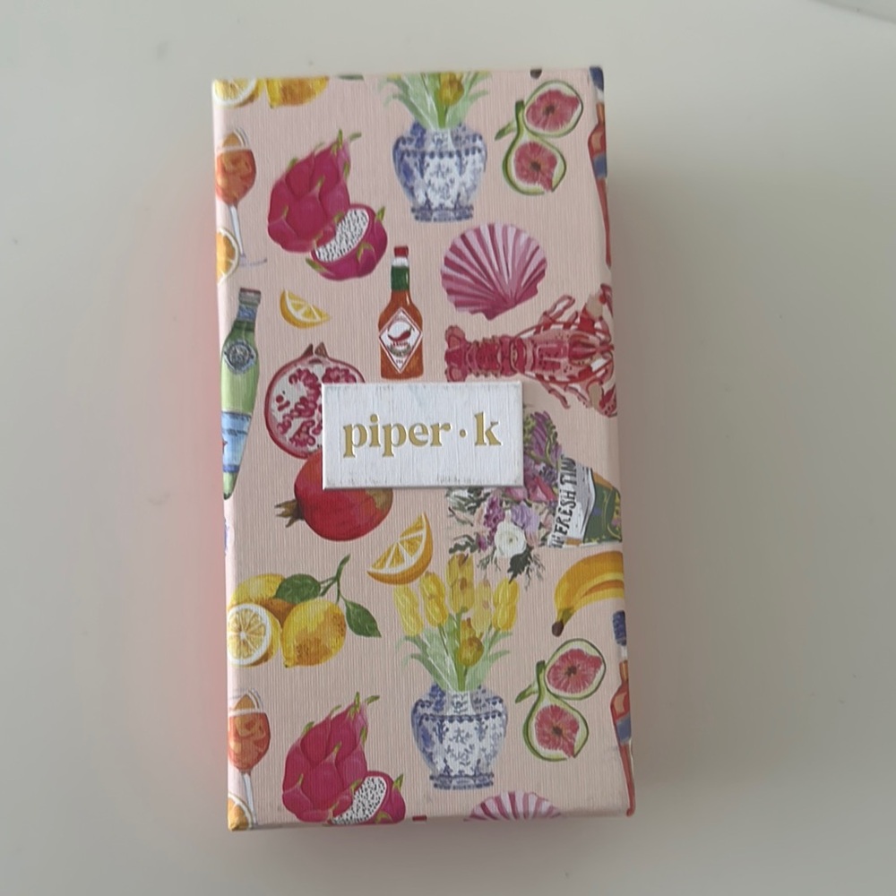 Piper K Tini Time Blue Key Chain & Bag Charm - Picture 2 of 3